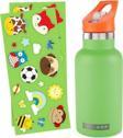 Skip Hop Spark Style Stickerlı Paslanmaz Çelik Suluk