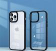 İphone 13 Pro Max Metal Kamera Çerçeveli Kenarları Renkli Kılıf
