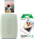Instax mini Link 3 Yeşil Akıllı Telefon Yazıcısı ve 10'lu mini Film