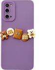 Samsung Galaxy S20 Kılıf 3D M Bear Kamera Korumalı Silikon Kapak