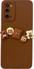Samsung Galaxy S20 Kılıf 3D M Bear Kamera Korumalı Silikon Kapak