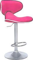 Bürocci Zen Bar Taburesi - Gül Kurusu Modern Deri Metal Ayaklı Yüksek Tezgah Sandalyesi - 9549s0490