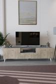 Mirobi Modern Tv Ünitesi 3 Bölmeli Atlantik Çam