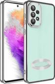 Samsung Galaxy A72 Kılıf Hole Lazer Silikon Kapak