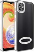 Samsung Galaxy A03 Kılıf Kamera Korumalı Logo Gösteren Zore Omega Kapak
