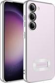 Samsung Galaxy S23 Kılıf Kamera Korumalı Logo Gösteren Zore Omega Kapak