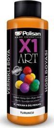 Polisan X1 Art Vernikli Boya 120ml Turuncu