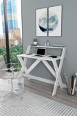 Zuesse Dizayn İqas 50X90 Cm Çalışma Masası Laptop Bilgisayar Masası Ofis Ders Yemek Çocuk Masası Beyaz