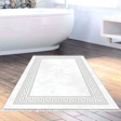 Dekoreko Kaymaz Taban Djt Banyo Halısı Trend Saçaklı Modern 626M