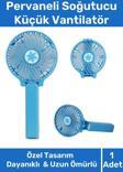 Taşınabilir Cep Boyu Usb Şarjlı 3 Kademeli Sessiz Mini Fan Pervaneli Soğutucu Küçük Vantilatör
