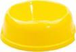 Cans Yıldırım Pet Plastik Küçük Mama Kabı 14 X 14 X 5 Cm Sarı