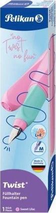 Pelikan Twist P457 Dolma Kalem Tekli Kutu Pembe