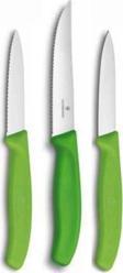 Victorinox Gourmet Swissclassic Soyma Ve Biftek Pizza Bıçağı 3'Lü Set (12Cm-8Cm)