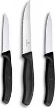 Victorinox Gourmet Swissclassic Soyma Ve Biftek Pizza Bıçağı 3'Lü Set (12Cm-8Cm)