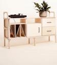 Woodesk Glanz Masif Ahşap, Dolap Ve Konsol, 140X90,