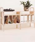 Woodesk Welle Masif Ahşap, Konsol Ve Raf Sistemi, 140X90