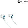 WOTOBE Taşınabilir 3.5 Mm Kulak Içi Kulaklık-Beyaz Sarı