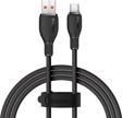 Baseus Pudding Hızlı Şarj Özellikli USB Type-C 100W Kablo 1.2m. Siyah