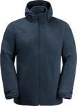 Jack Wolfskin 1115311-1010 Taubenberg 3IN1 Jkt M Erkek Outdoor Mont
