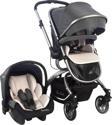 Pierre Cardin Gri Twist Plus Travel Sistem Bebek Arabası