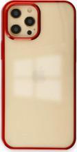 Apple iPhone 12 Pro Max Kılıf Kenar Çerçeve Sert p.c Lens Koruma Çerçeveli Element Kapak