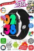 Akıllı Saat Watch 9 Max+2024 45mm Kordon Hediyeli Amoled Ekran