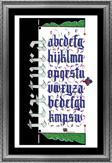 Yazı Yolcusu Textura Alfabe Tablosu