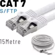 IRENIS 15 Metre CAT7 Kablo S/FTP LSZH Ethernet Network Lan Ağ Kablosu 