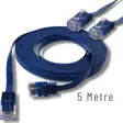 IRENIS 5 Metre CAT6 Kablo Yassı Ethernet Network Lan Ağ İnternet Kablosu