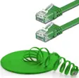 IRENIS 50 cm CAT6 Kablo Yassı Ethernet Network Lan Ağ İnternet Kablosu, Fuşya