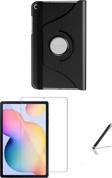 GoGoPlus Lenovo M10 Plus Tb-x606x Tb-x606f Kılıf Uyumlu Dönebilen Kılıf + Ekran Koruyucu + Dokunmatik Kalem