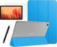GoPlay Lenovo M10 Tb-x306f Za6w0026tr Uyumlu Slim Back Pu Leather Kırılmaz Cam+Kalem Set Tablet Kılıfı