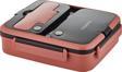 Vagonlife Lunch Box 1000 ML Tek Kat 3 Bölmeli Metal Kaşıklı Yeni Nesil Sefer Tası-FFLBOX10164