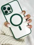 Apple Iphone 12 Pro Max Magsafe Wireless Şarj Özellikli Silikon 2mm Kamera Çıkıntılı Rema Kılıf