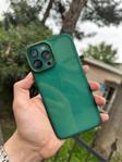 Apple Iphone 12 Pro Max Sert Parlak Kamera Ve Darbe Korumalı Arkası Renkli Şeffaf Berry Kılıf