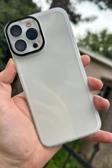 Apple Iphone 12 Pro Max Sert Parlak Kamera Ve Darbe Korumalı Arkası Renkli Şeffaf Berry Kılıf