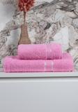 %100 Pamuk 2 Parça Kadın/Erkek Banyo Duş Hamam Havlu Seti 90x150 Cm