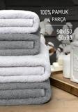 4 lü Banyo Havlusu Takımı Soft Büyük Havlulu Pamuklu Havlu Seti 90X150 Cm Beyaz