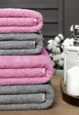 4 lü Banyo Havlusu Takımı Soft Büyük Havlulu Pamuklu Havlu Seti 90X150 Cm Gri