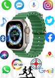 Casper Uyumlu Akıllı Saat HK8 PROMAX Watch 8 Ultra 49MM AMOLED EKRAN