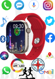 Oukitel Uyumlu Akıllı Saat Konuşma Özellikli Watch 9 PRO 45MM AMOLED EKRAN