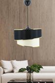 Eslight Ruzgar Modern Sarkıt Avize Siyah R.89Th