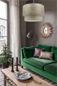 Eslight Stone Altın Saçak Pasta Avize