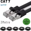 5 adet 3 Metre IRENIS CAT7 Kablo S/FTP Ethernet Network LAN Ağ Kablosu