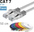 IRENIS CAT7 Kablo Yassı FTP Ethernet Network LAN Ağ Kablosu 