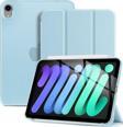 Apple iPad Mini 6 2021 6.Nesil Kılıf  Yatay Standlı Arka Sert P.c Güçlü Mıknatıslı Smart Kılıf