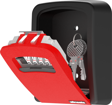 İnsafe ISC803KEY Şifreli Anahtar Kutusu - Anahtar Dolabı - Kasa - Kırmızı