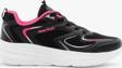 Tonny Black Unisex Siyah Fuşya Nefes Alabilen Kumaş Faylon Taban Bağcıklı Spor Ayakkabı