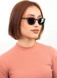 Lunox Kalf Siyah Unisex Kemik Güneş Gözlüğü