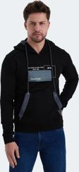 Slazenger VANDA Erkek Sweatshirt Siyah